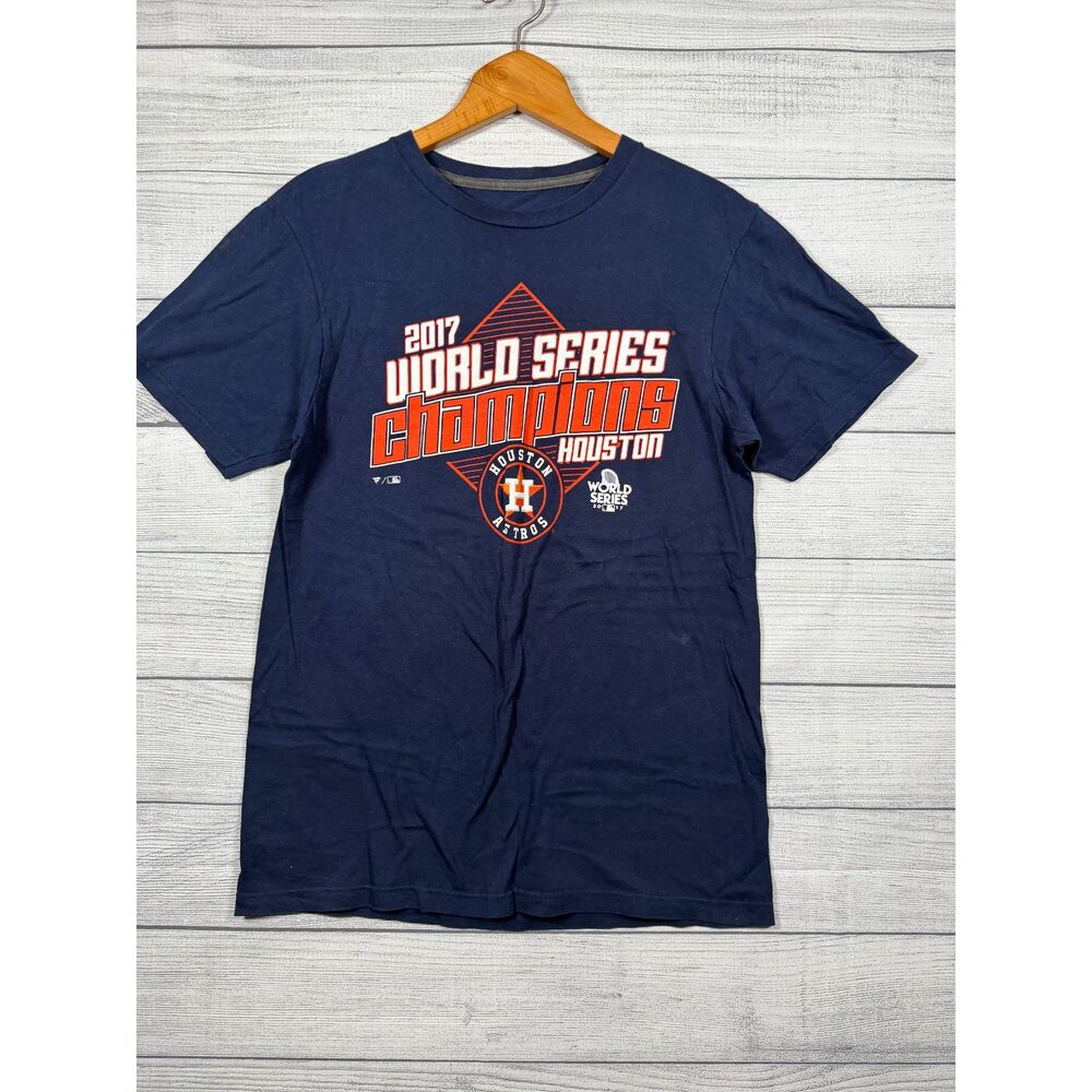 Houston Astros 2017 World Series Champions Fanatics Men's Medium Shirt 1460
